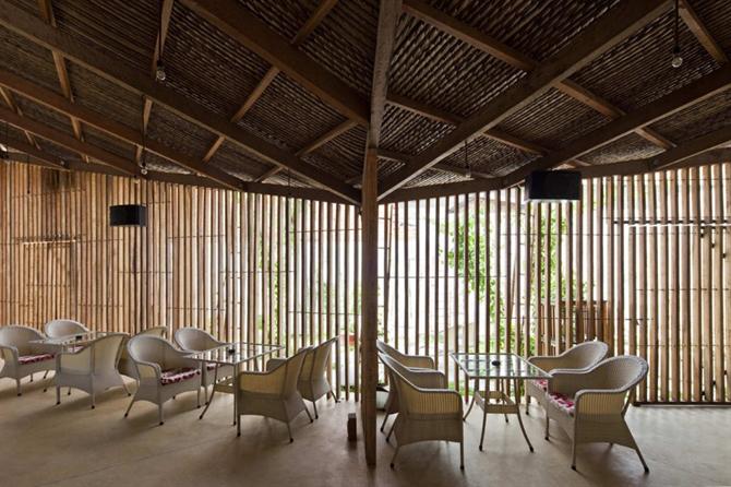 Kiến trúc quán cà phê Lâm - độc đáo và gần gũi - Archi